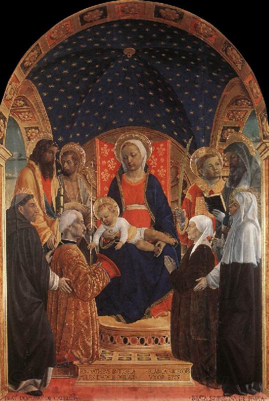 FOPPA, Vincenzo Bottigella Altarpiece dh Spain oil painting art